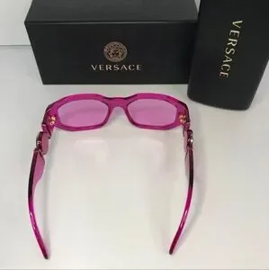 Versace | Accessories | New Authentic Versace Pink Geometric  display picture 3